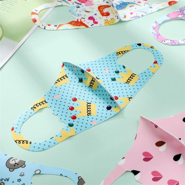 

designer printed children's masks cartoon infants and toddlers washable dust-proof sunscreen daily civilian light and thin protective m