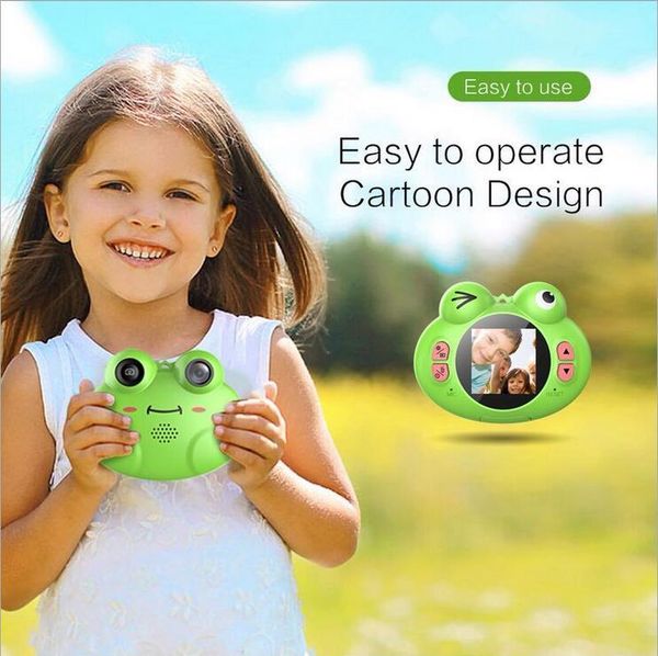 

cgjxschildren s camera digital camera frog camera toy fun child birthday gift pet