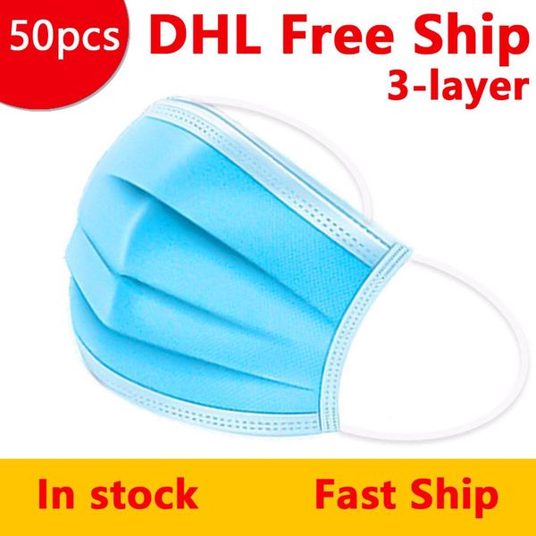 

disposable face mask 3-layer face mask protection and personal health mask with earloop mouth face sanitary masks