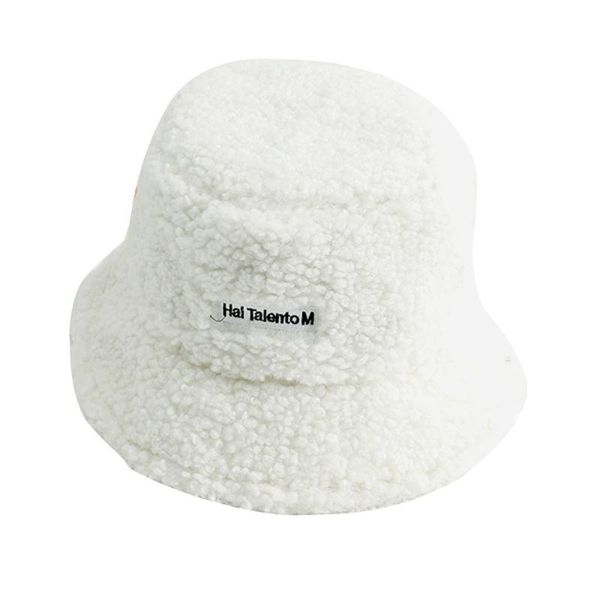 

Faux Fur Bucket Hat For Women Girl Fashion Solid Thickened Soft Warm Fishing Cap Outdoor Lady Plush Fluffy Flat Hat 2020, Blue;gray