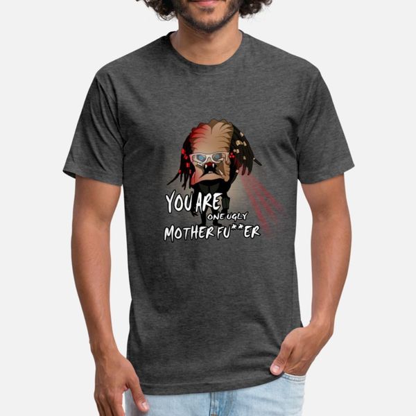 

ugly m f t shirt men print tee shirt round collar cool anti-wrinkle authentic summer outfit shirt