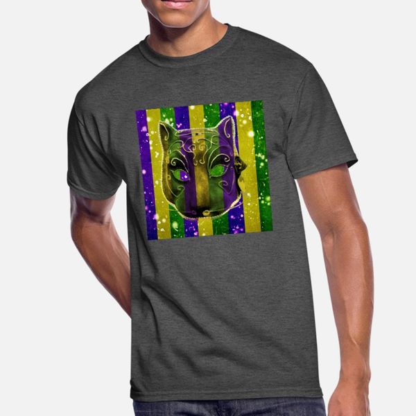 

happy mardi grass poster t shirt men designs cotton s-xxxl cool loose building spring formal shirt