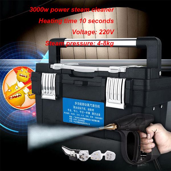 

220v 3000w steam cleaner high temperature and high pressure commercial appliance range hood air conditioner cleaning tool