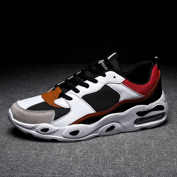 

new all-match student air cushion casual sports shoes casual sports trendy shoes, Black