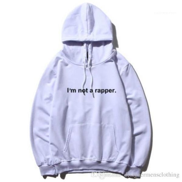 

рэппер сыпучие mens толстые толстовки весна зима с длинным рукавом напечатанных пары кофты дизайнер hoodie jacket я не, Black