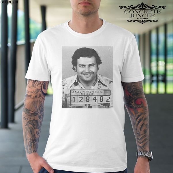

pablo escobar mugst-shirt cool casual pride t shirt men new fashion tshirt loose size shubuzhi funny t shirts