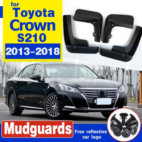

car mudflap for toyota crown s210 2013~2018 fender mud flaps guard splash flap mudguards accessories 2014 2015 2016 2017 14th