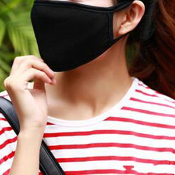 

anti-dust cotton mouth face mask man woman cycling wearing black fashion high quality