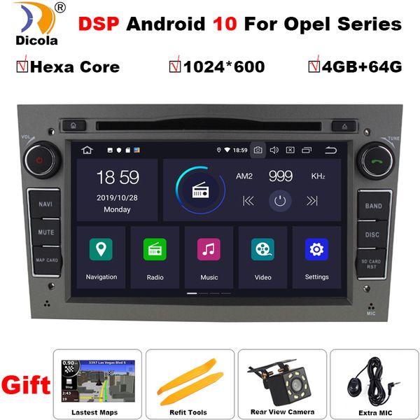 

7" px6 dsp hexa core android 10 car dvd for astra h from 2004 combo from 2004 & corsa c 2004-2006 & corsa d