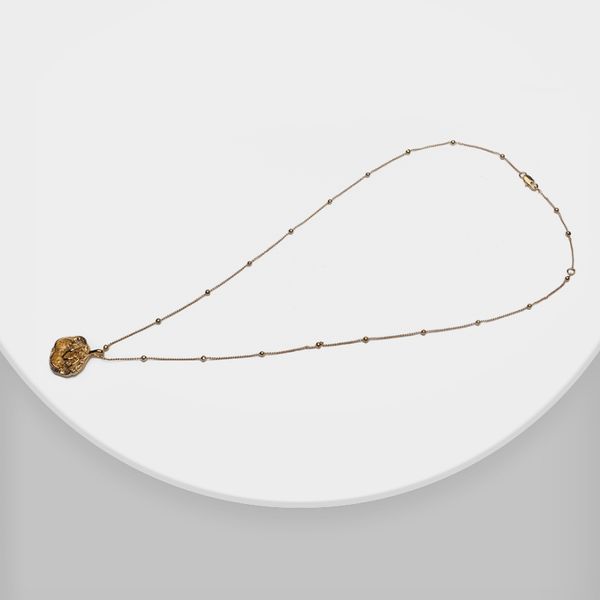 

amorita бутики ожерелья античного восхитительного с нерегулярным кулоном, Silver