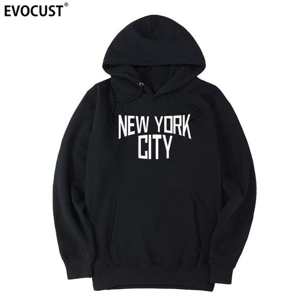 

city john lennon imagine men hoodies sweatshirts women combed cotton, Black