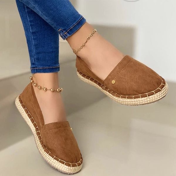 

women shoes canvas light slip on lazy shoes autumn casual loafers 2020 soft breathable ladies flats sewing platform sneakers new, Black