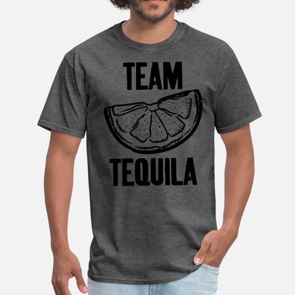

команда tequila лимонный t shirt men печать tee shirt размер s-3xl мужской fit аутентичные summer style normal рубашка