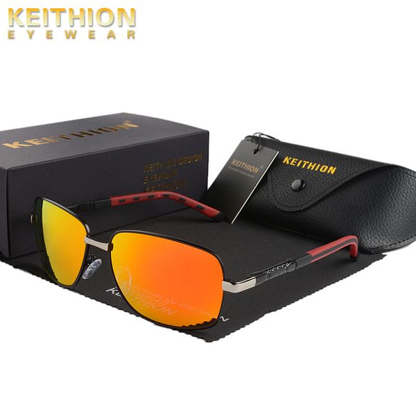 

keithion sunglasses men new fashion eyes protect sun glasses with accessories driving goggles, White;black