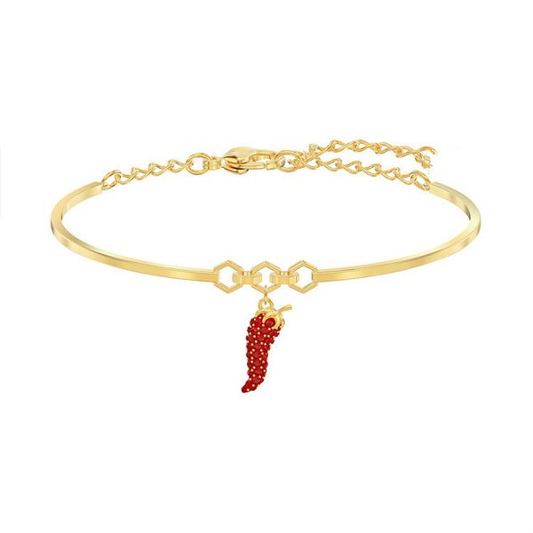 

swa chilli bracelet women fashion bangles jewellery 2020 gift classic, Black