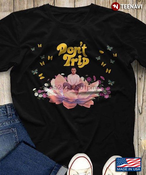 

men t shirt meditate don't trip women tshirts