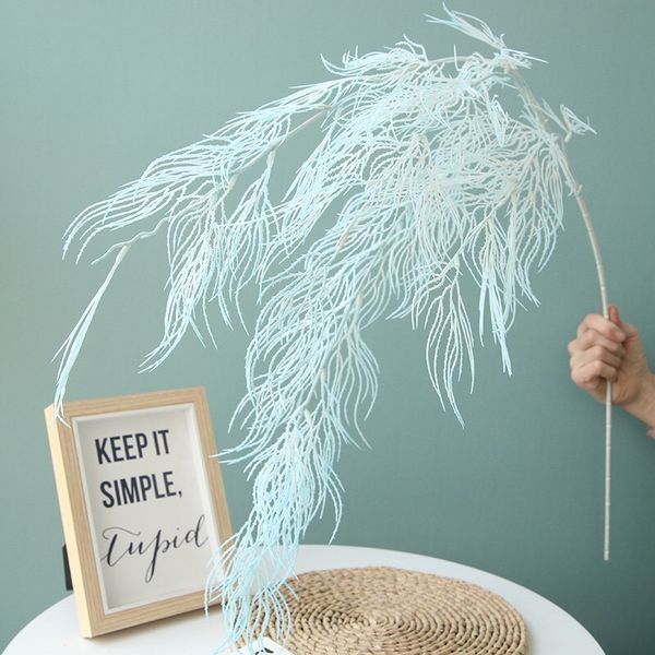 

5pcs/lot 118cm artificial flower single branch plastic foggy floral smog flower smashing grass wedding decoration p propsar