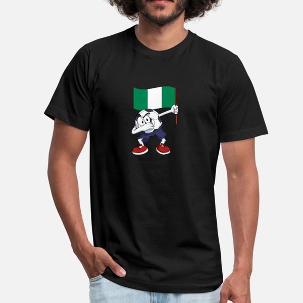

нигерия прилагая футбольный мяч футболка мужчины cute tee shirt плюс размер 3xl прохладный cute building spring normal