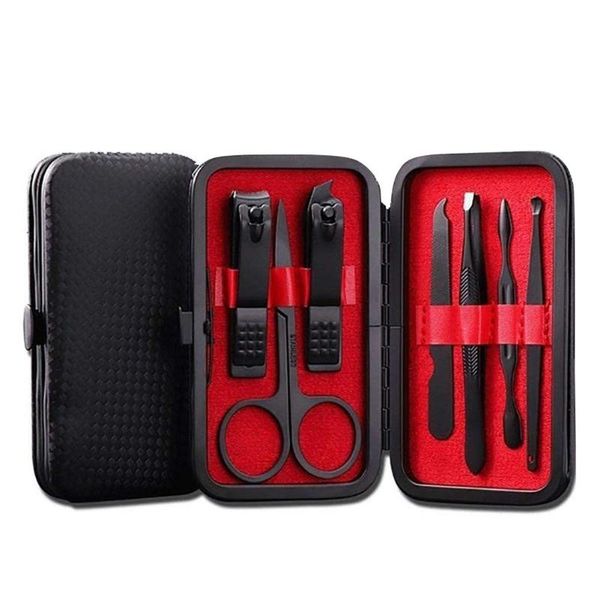 

nail clipper set 7 piece set manicure 7 in 1 stainless steel professional pedicure travel beauty nail care clip