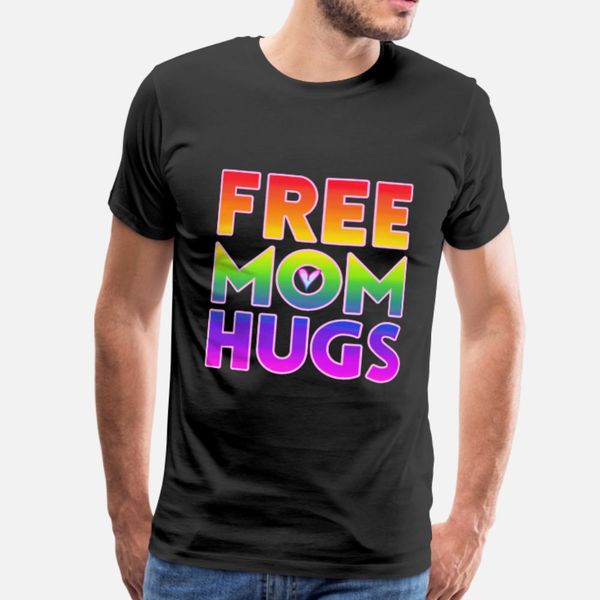 

lgbt hugs t shirt men personalized 100% cotton crew neck basic solid fitness breathable spring autumn normal shirt