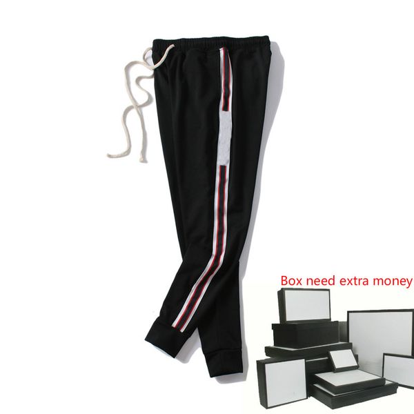 

fashion mens pants italy style men luxurious sweatpants letters printed 20fw fashion joggers track pant clothes m-2xl, Black
