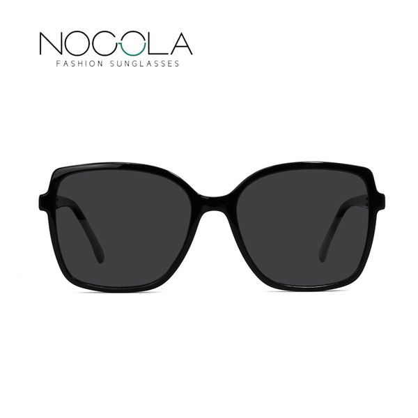 

polarized fashion injection acetate black frame shades sunglasses women 94708b, White;black
