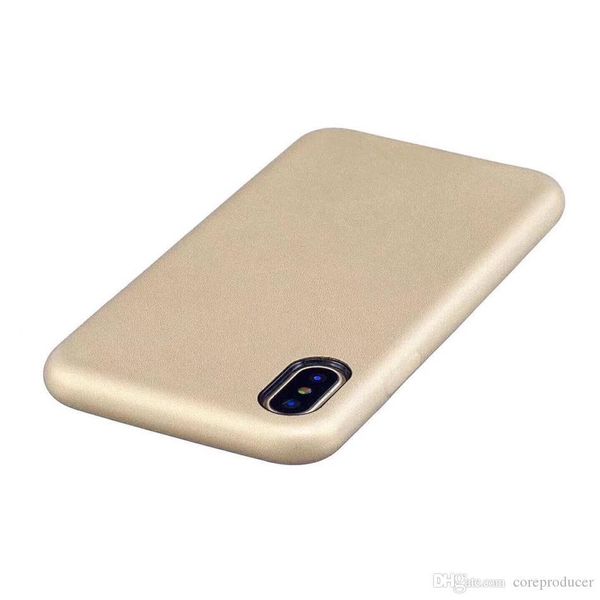 

cgjxspu leather cover slim hard phone case for iphone x xs max xr 8 plus 7 6 6s 5 5s se with logo