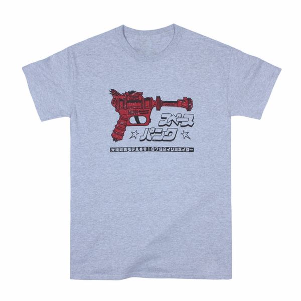 

2019 new fashion brand t shirt homme japanese ray gun blaster phaser japan anime manga kanji kawaii cotton 3d t-shirt
