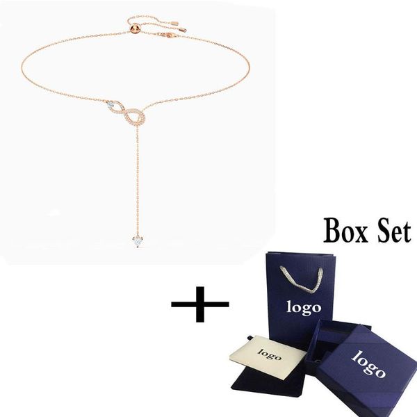 

fashion new rose gold y-shaped girl necklace girls birthday engagement exquisite jewelry birthday gifts, choice for gifts, Silver