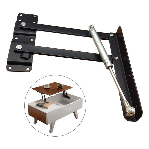 

2pcs furniture multifunctional tool folding spring tea table hing lifting rack