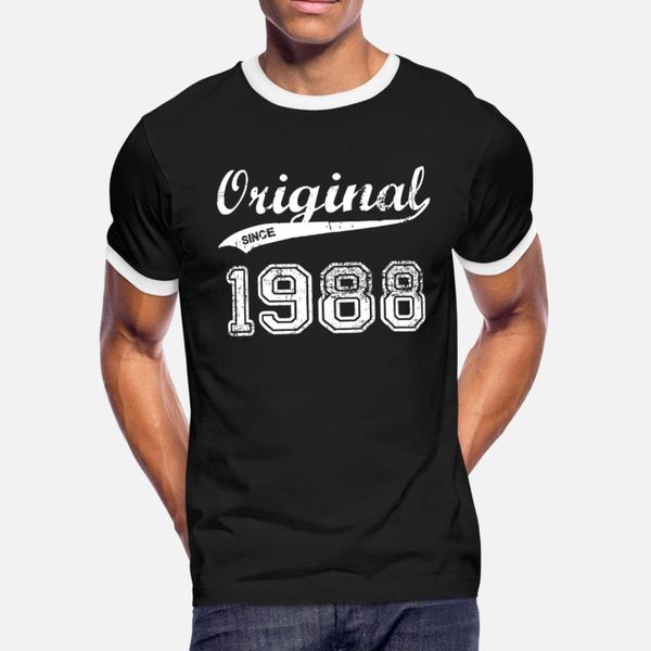

1988 t shirt men character tee shirt o neck homme fit new style spring unique shirt