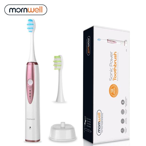 

electric toothbrush sonic wave rechargeable cordless inductive charging toothbrush head gift