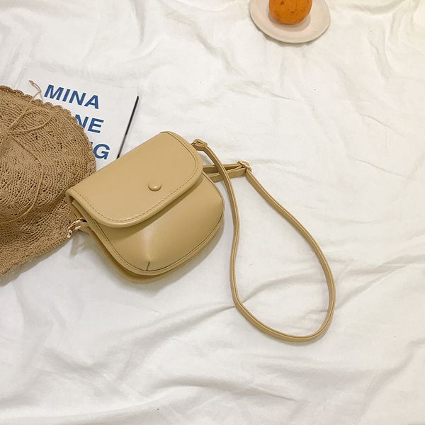 

summer mini bag female 2020 new fashion wild saddle bag shoulder messenger