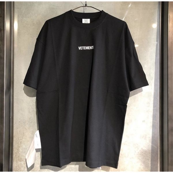 

shirts men embroidery big washing label hiphop vetements men t vetements women t oversized 2020 0924 tees shirt outside cotton mknht