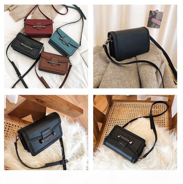 

designer-2019 fashion bag letter shoulder bag new women bag chain bags wide shoulder bags maifu 11