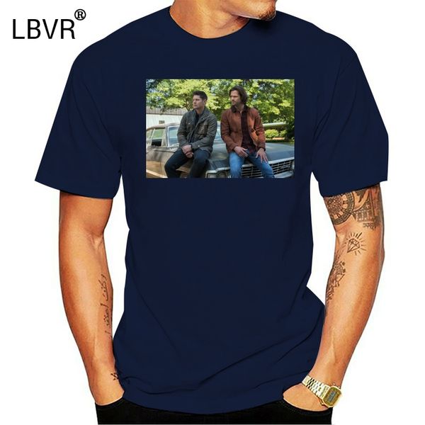 

supernatural women's impala brothers t-shirt summer o-neck tee shirt