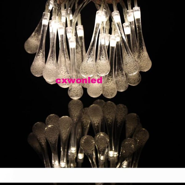 

2m 20led LED String Lights Warm White RGBY Water drop Fairy Christmas Lights for Party Wedding Indoor Decoration