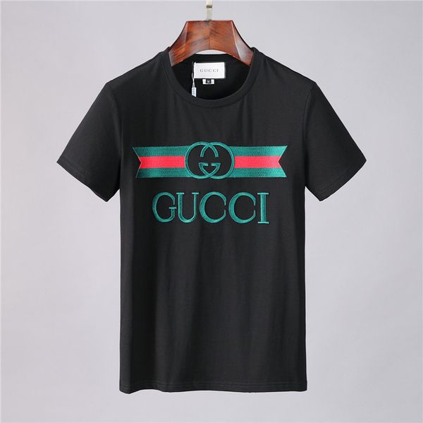 

letter geometric printed fashion tees summer breathable tee casual simple men women street short sleeve mens luxury designer t shirt, White;black