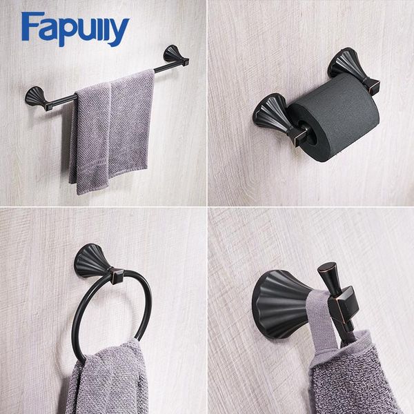 

clothes black shelf hook towel paper rail fapully bathroom holder holder hardware hook orb set 4pcs accessorie accessories bath wumyn