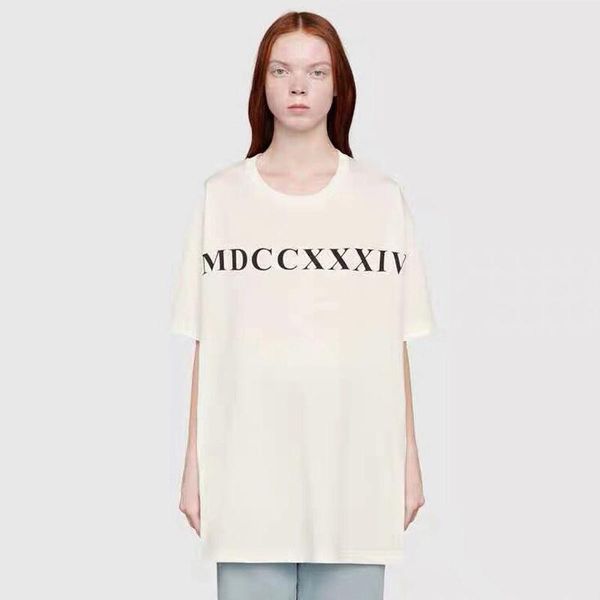 

20ss made in italy classic logo letter printed tee fashion street short sleeves summer casual t-shirt solid color breathable tee hfymtx633, White;black