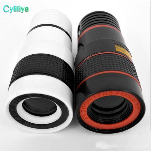 

8x zoom optical phone telescope portable mobile phone telep camera lens and clip for iphone smart phone