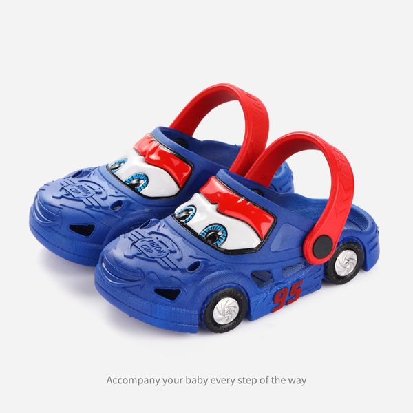 

2020 children shoes boy girl youth kids slipper kids designer shoes slipper summer baby kids slipper children disnep cartoon car shoes, Black;grey