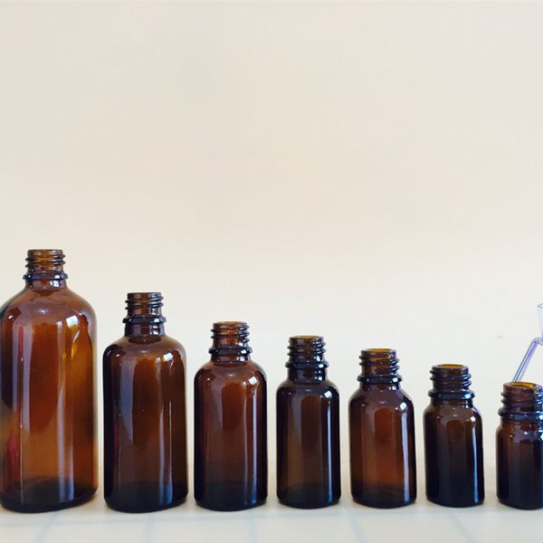 10 ml/15 ml/20 ml/30 ml/50 ml/100 ml nachfüllbare Flasche Presspumpe Glassprühflaschen Öle Flüssigkeitsbehälter