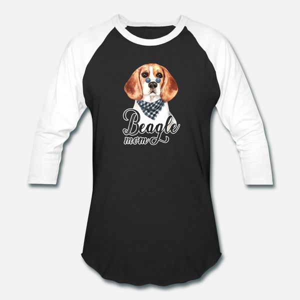 

beagle mom t shirt men design short sleeve s-xxxl gents loose casual spring formal shirt