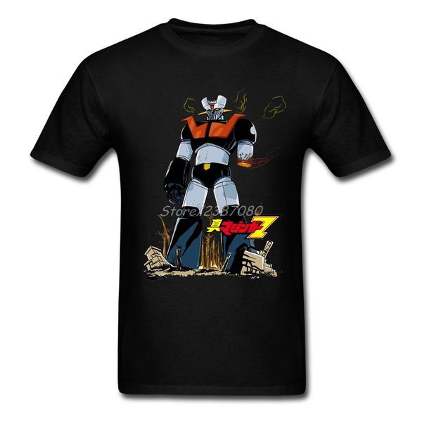 

mazinger z t shirt 3xl на заказ с коротким рукавом футболки мужчины hiphop geek o-образным вырезом хлопок тис рубашки homme