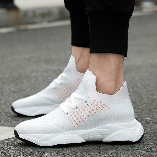 

men casual mens fashion air men transpirables light hombre man sneaker mesh breathable fashion shoes on mens running safety new, Black