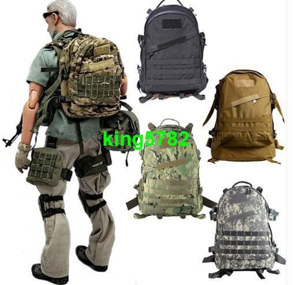 

55l 3d outdoor sport shoulder tactical climbing mountaineering backpack camping hiking treking rucksack travel backpacks mens luggage bag