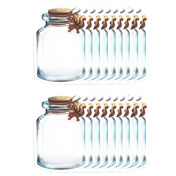 

форма многоразовый дезодорант сумка 17x24cm белка герметичный мешок mason jar упаковка мешок мило бутылки zzydo