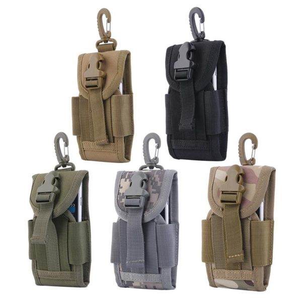 

4.5 inch universal army tactical bag for mobile phone hook cover pouch case sale