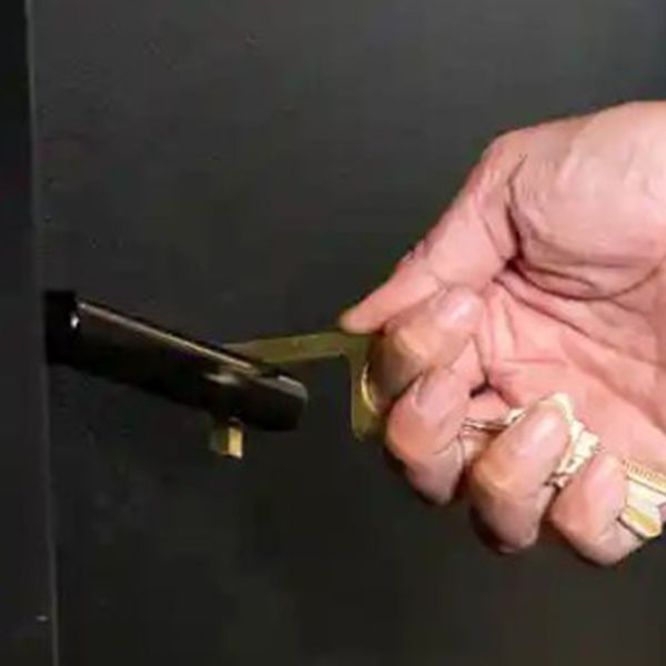 

edc инструмента из алюминиевого сплава no touch отпирания двери помощник гигиеническая ручка сейф